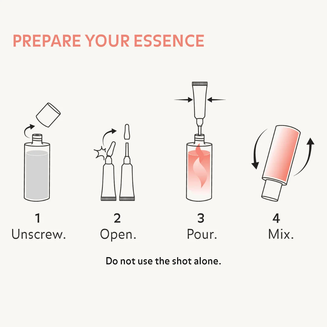 Prepare your essence - how to use