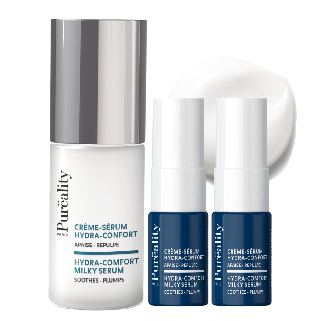 Hydra-Comfort Milky Serum 30ml and 2 travel sizes