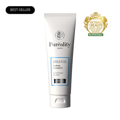 Nettoyant Éclat Peau Neuve Pureality – produit best-seller apaisant et hydratant, anti-taches, anti-imperfections, éclat, rougeurs et sensibilité. Primé Victoire de la Beauté.