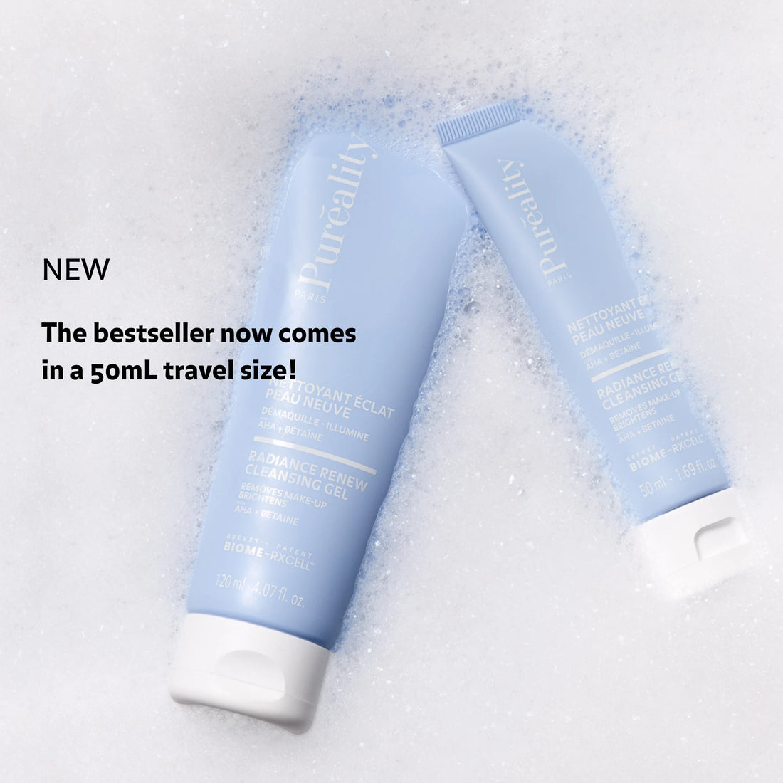 The bestseller now comes in a new travel size