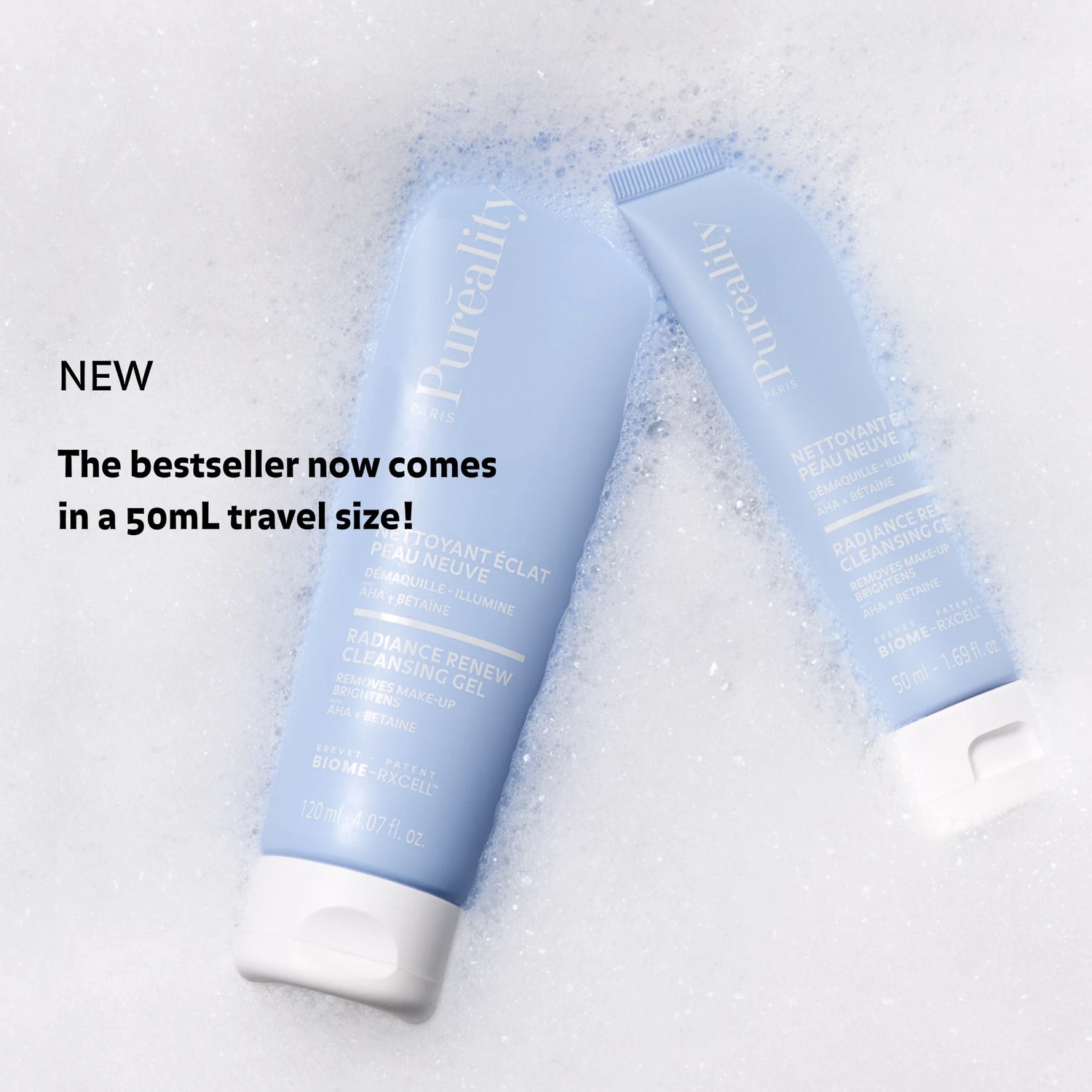 The bestseller now comes in a new travel size