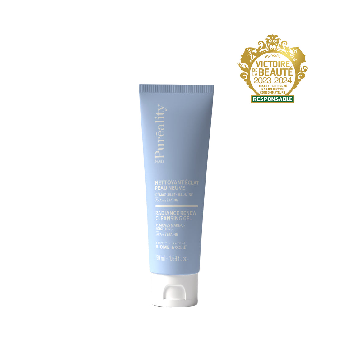 Nettoyant Eclat Peau Neuve 50ml - Notre best-seller arrive dans un format voyage.