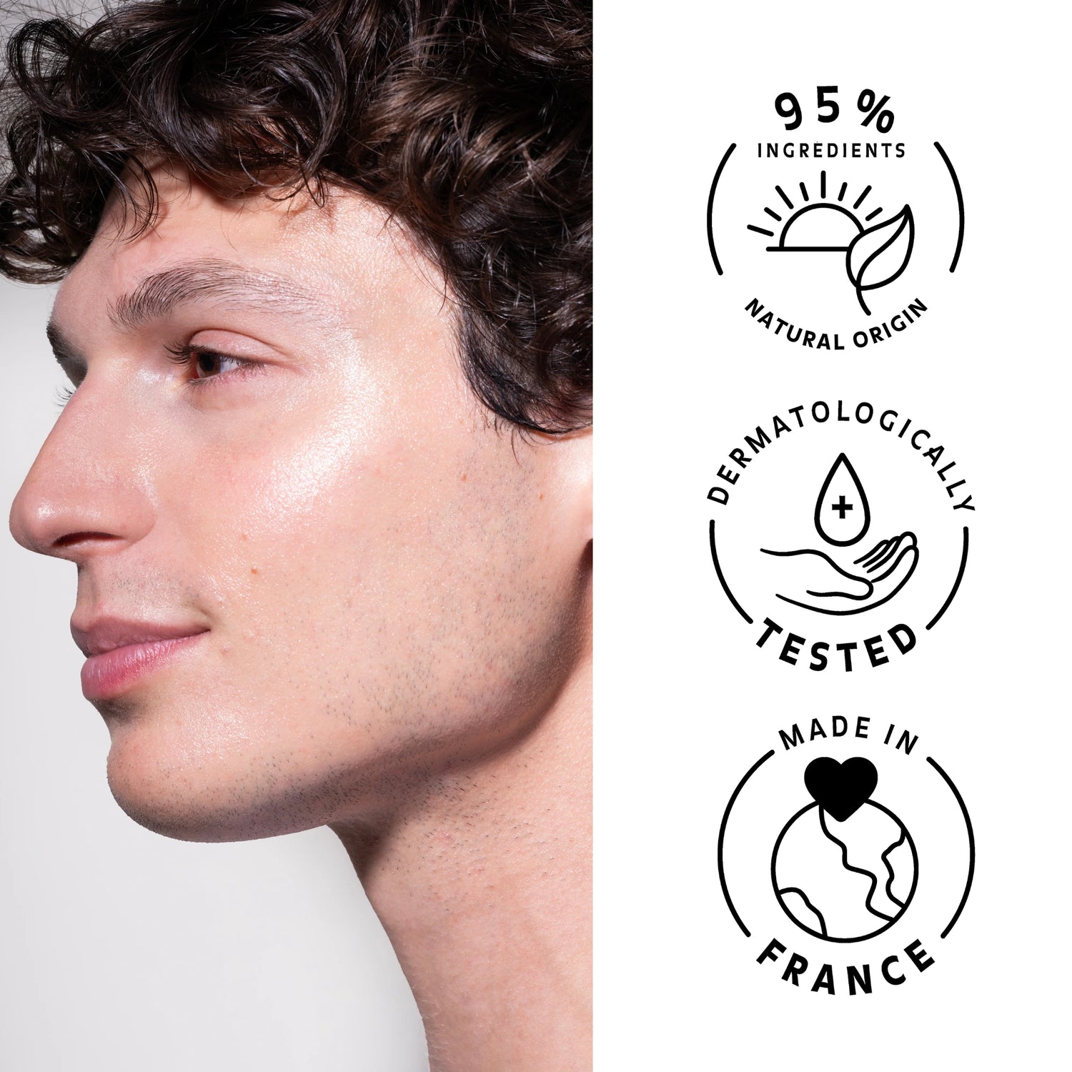 Serum perfecteur de peau composé de 95% d&