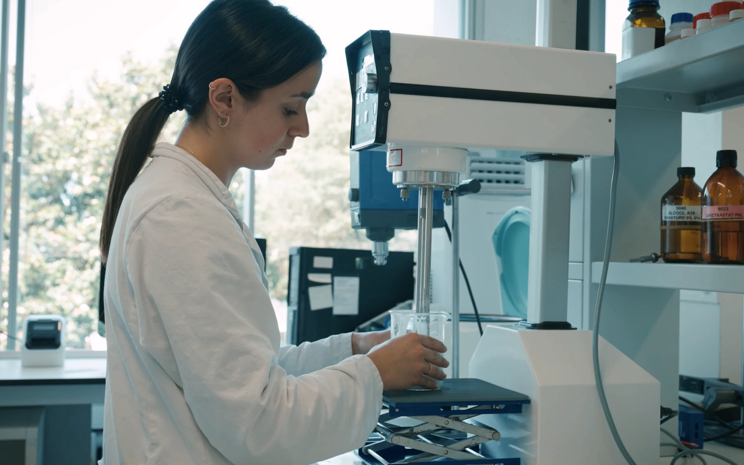 Photo du laboratoire Puréality dans les Alpes
